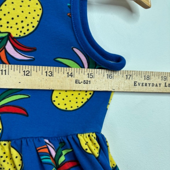 Hanna Andersson Dress 10 Chasing Summer Sundress Pineapple Pockets School Play - Picture 9 of 10